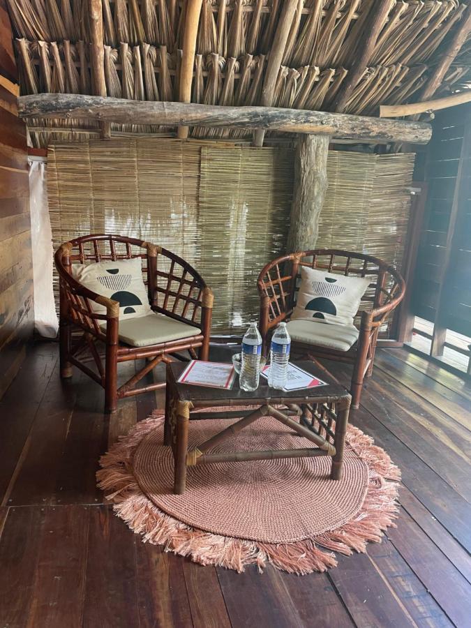 Chavez Eco Beach Camping And Cabanas Tulum Eksteriør bilde